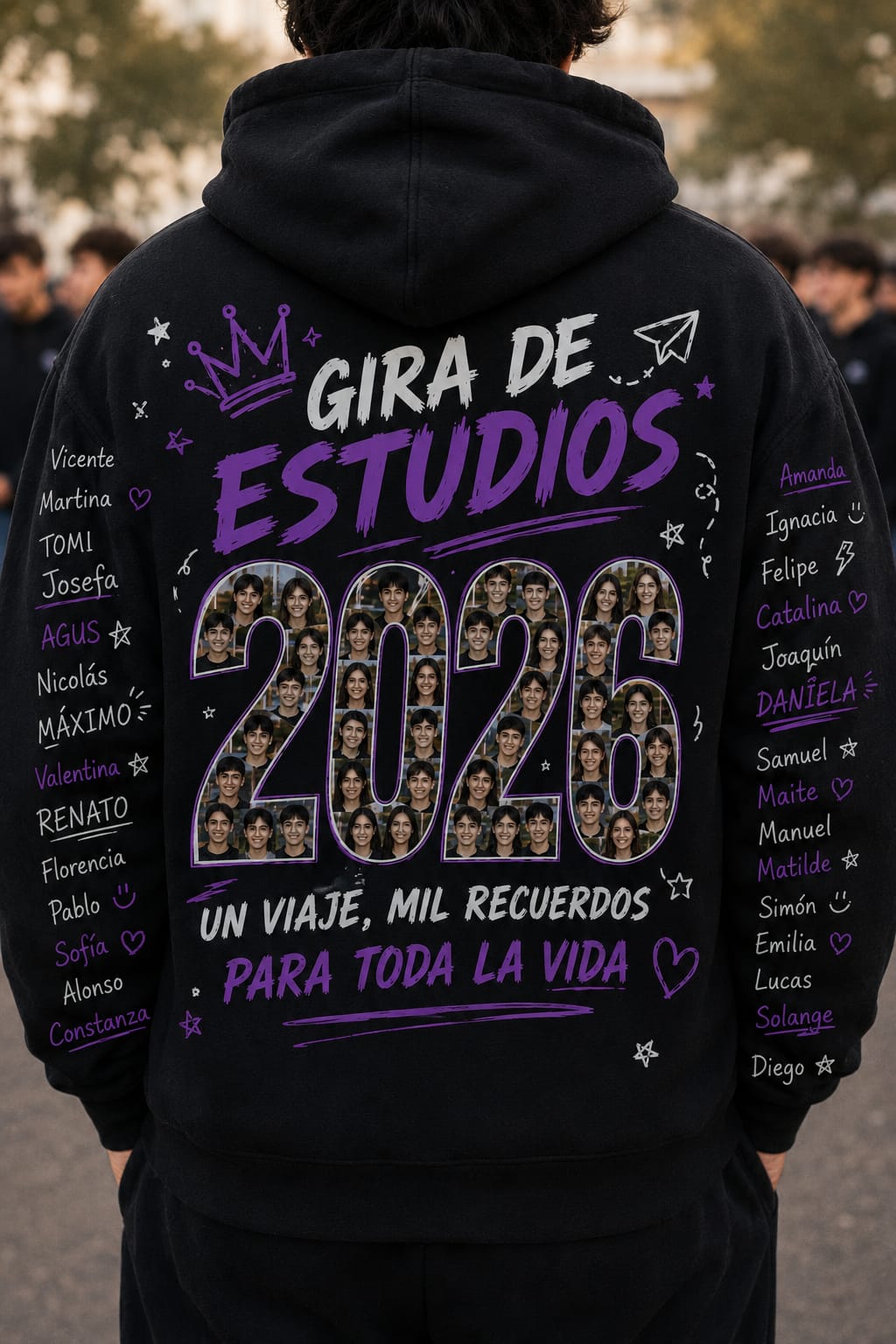 POLERONES GIRA DE ESTUDIO. Consulta por tallas y colores, diseños y stock directamente a nuestro WhatsApp.