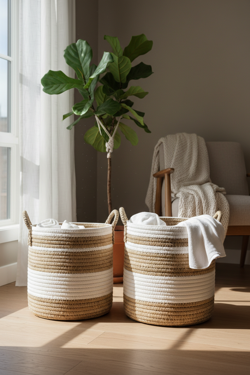Cestas ropa - Lifestyle boho